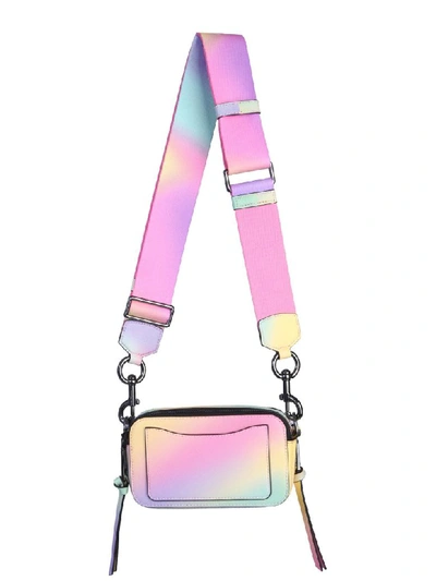 Shop Marc Jacobs The Snapshot Airbrush Bag In Multicolor