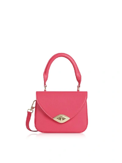 Shop Furla Eye Mini Top Handle Bag In Pink