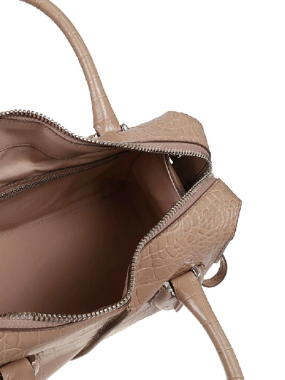 Shop Tod's Borsa Bauletto Piccolo Any Zip In Rosa Lingerie