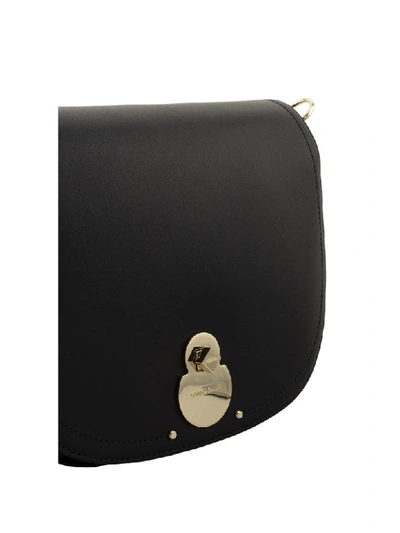 Shop Longchamp Cavalcade Crossbody Bag Black