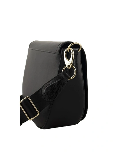 Shop Longchamp Cavalcade Crossbody Bag Black