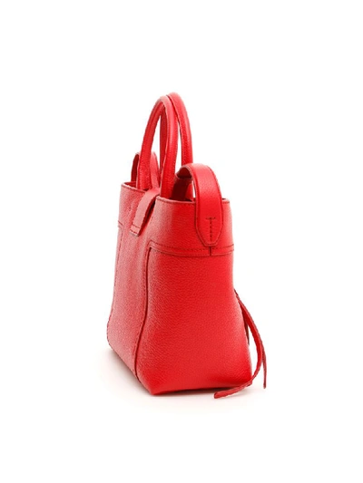 Shop Tod's Medium Double T Shopper In Red (red)