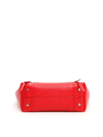 Shop Tod's Medium Double T Shopper In Red (red)