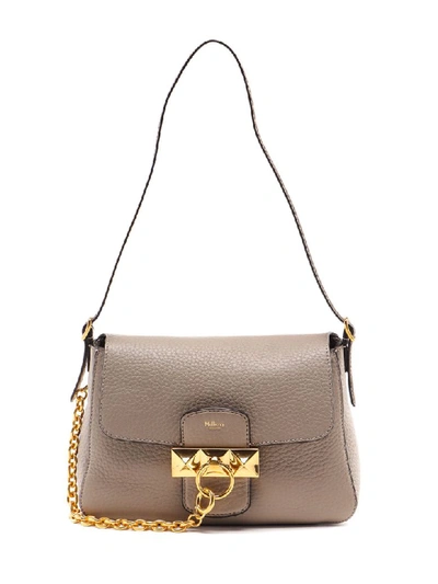 Shop Mulberry Mini Keeley Bag In Solid Grey