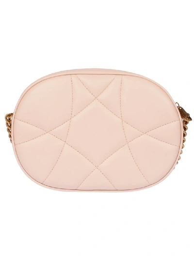 Shop Dolce & Gabbana Chained Shoulder Bag In Pink