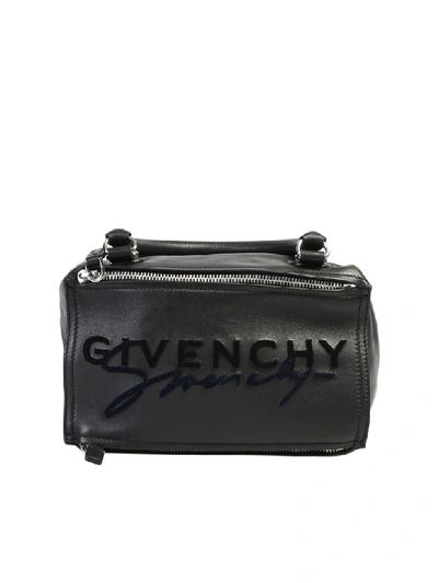Shop Givenchy Pandora S Bag In Black