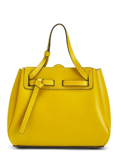 Shop Loewe Lazo Mini Bag Yellow