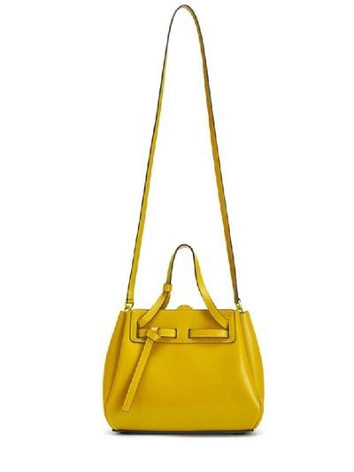 Shop Loewe Lazo Mini Bag Yellow