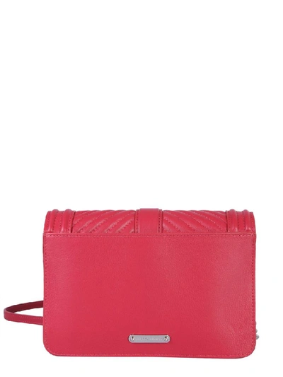 Shop Rebecca Minkoff Mini Love Bag In Rosso