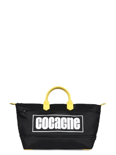 Shop Longchamp Cocagne Nylon Duffle Bag In Black