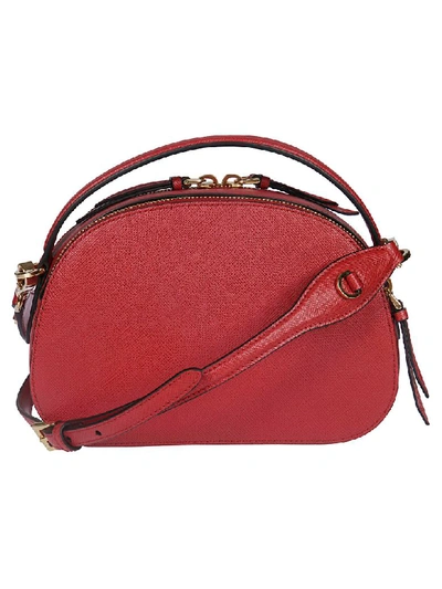 Shop Prada Bandoliera Shoulder Bag In Fire