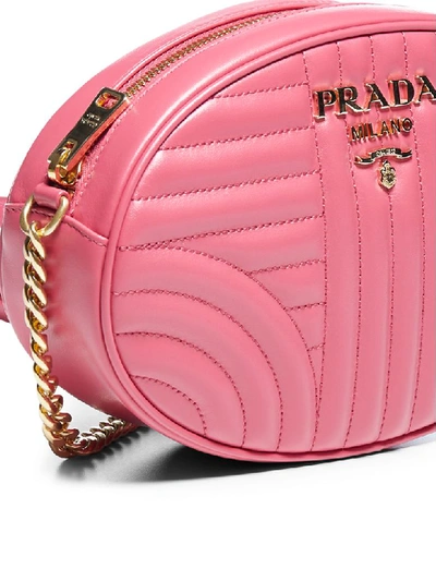 Shop Prada Shoulder Bag In Peonia 1