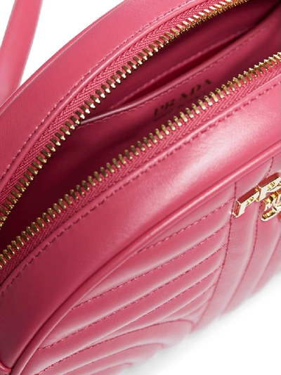 Shop Prada Shoulder Bag In Peonia 1