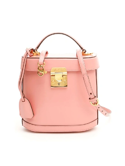 Shop Mark Cross Benchley Bag In Rose Quartz (pink)