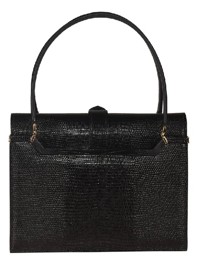 Shop Dolce & Gabbana Ingrid Small Tote In Black