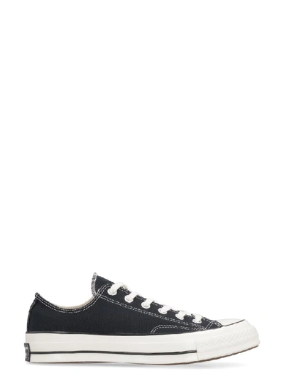 Shop Converse Chuck 70 Canvas Low-top Sneakers In Black