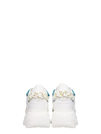 Shop Buffalo 1352 Sneakers In White Leather