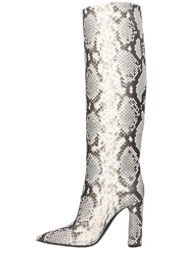 Shop Casadei High Heels Boots In Animalier Leather