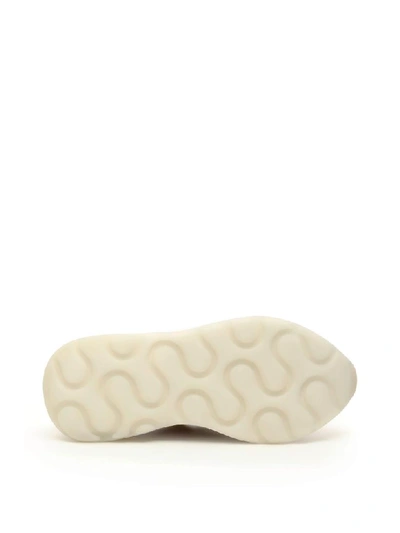 Shop Stella Mccartney Eclypse Sneakers In White Honey Yl (beige)