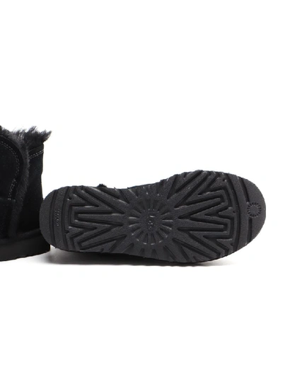 Shop Ugg Classic Fluff Mini In Black