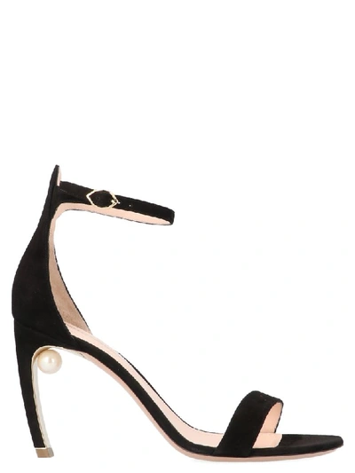 Shop Nicholas Kirkwood Mira Pearl Shoes In Black