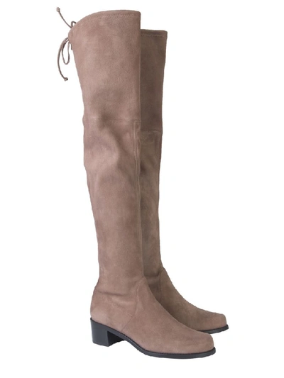 Shop Stuart Weitzman Midland Boots In Tortora