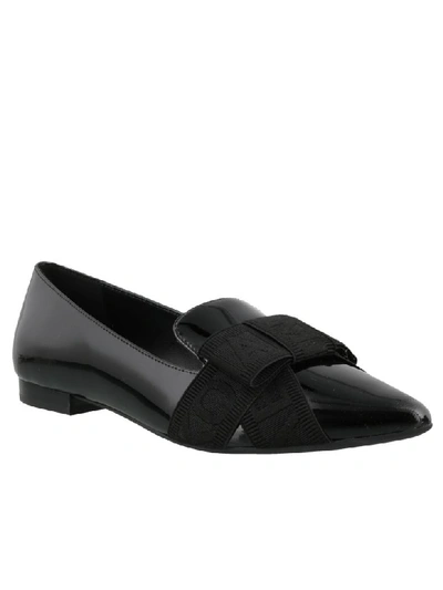 Shop Michael Michael Kors Ames Loafers In Black