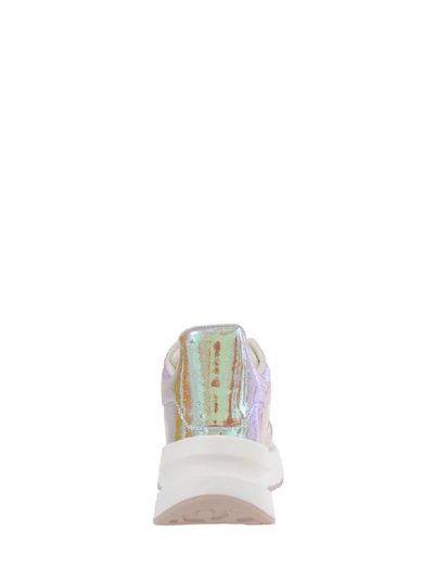 Shop Alexander Mcqueen Runner Sneakers In Multicolor