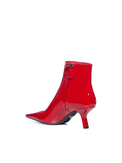Shop Prada Boots In Rosso