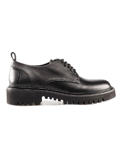 Shop Valentino Derby In No Nero/nero