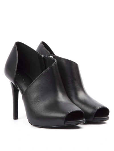 Shop Michael Michael Kors Black Leather Ankle Boot