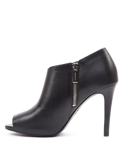 Shop Michael Michael Kors Black Leather Ankle Boot