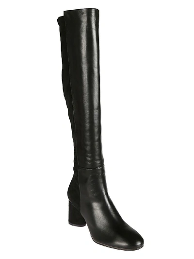 Shop Stuart Weitzman Eloise 75 Over-the-knee Boots In Black