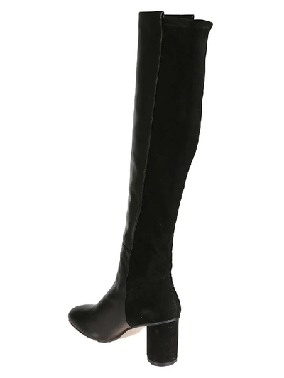 Shop Stuart Weitzman Eloise 75 Over-the-knee Boots In Black