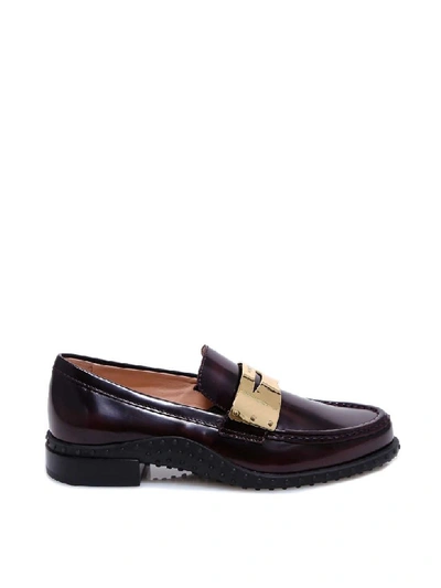 Shop Tod's Loafer In Red