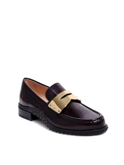 Shop Tod's Loafer In Red