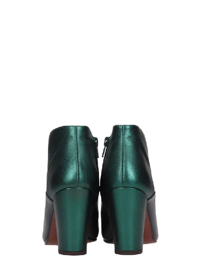 Shop Chie Mihara Elgi High Heels Ankle Boots In Black Leather