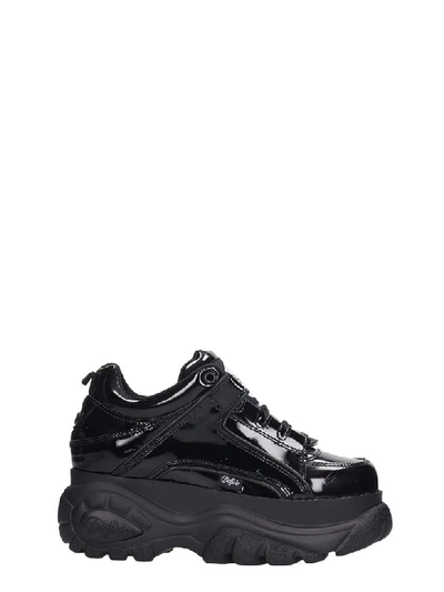 Shop Buffalo 1339 Sneakers In Black Patent Leather