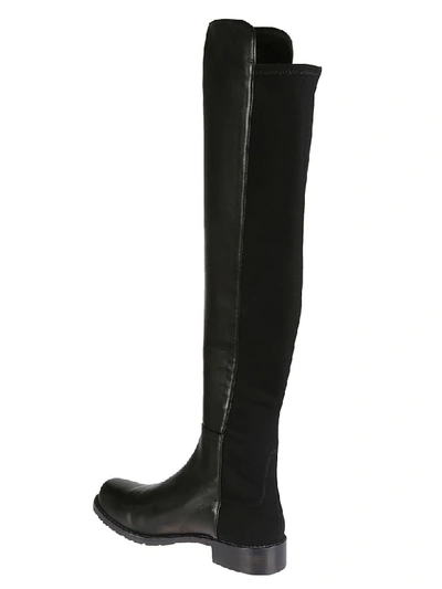 Shop Stuart Weitzman 5050 Over-the-knee Boots In Black Bama