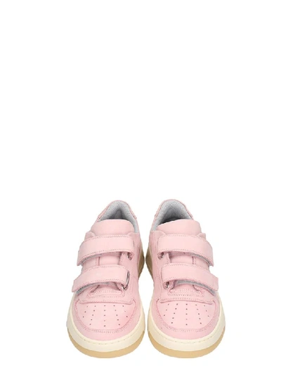 Shop Acne Studios Steffey Sneakers In Rose-pink Nubuck