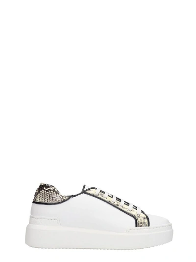 Shop Paula Cademartori Sneakers In White Leather