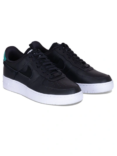 Shop Nike Wmns Air Force 1 07 Lux -black/anthracite-mystic Green In Nero/oro