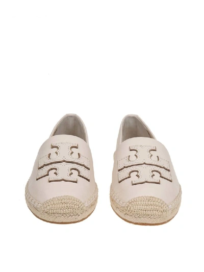 Shop Tory Burch Espadrillas Ines In Nappa Color Cream