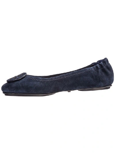 Shop Tory Burch Daku Ballet Pumps In Perfect Navy