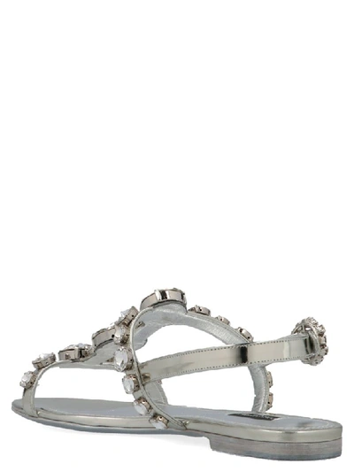 Shop Dolce & Gabbana Shoes In Silver