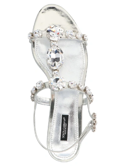 Shop Dolce & Gabbana Shoes In Silver