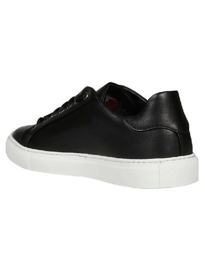 Shop Philipp Plein Low-top Logo Plaque Sneakers In Black