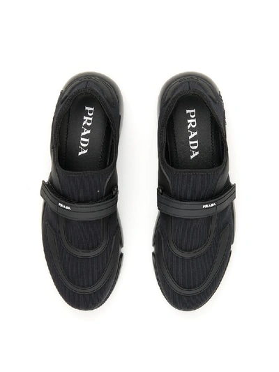 Shop Prada Cloudbust Sneakers In Nero (black)