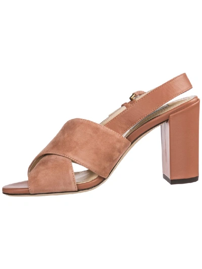 Shop Tod's Gommino Sandals In Rosa