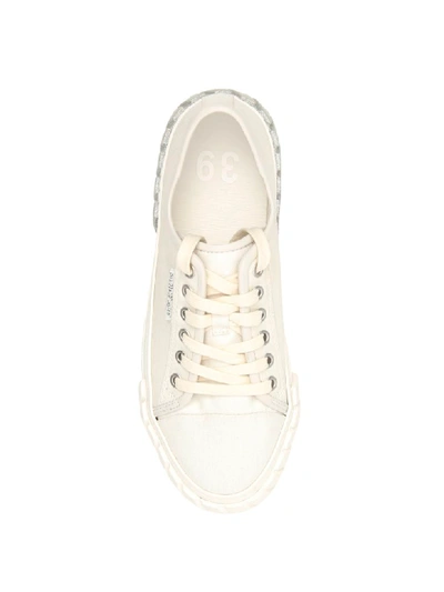 Shop Both Low Tyres Sneakers In White Glitter Silver (white)